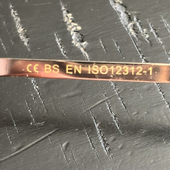 Powder Blush Pink Slight Cat Eye Sunglasses In Box Spring Summer​​ - Picture 7 of 8